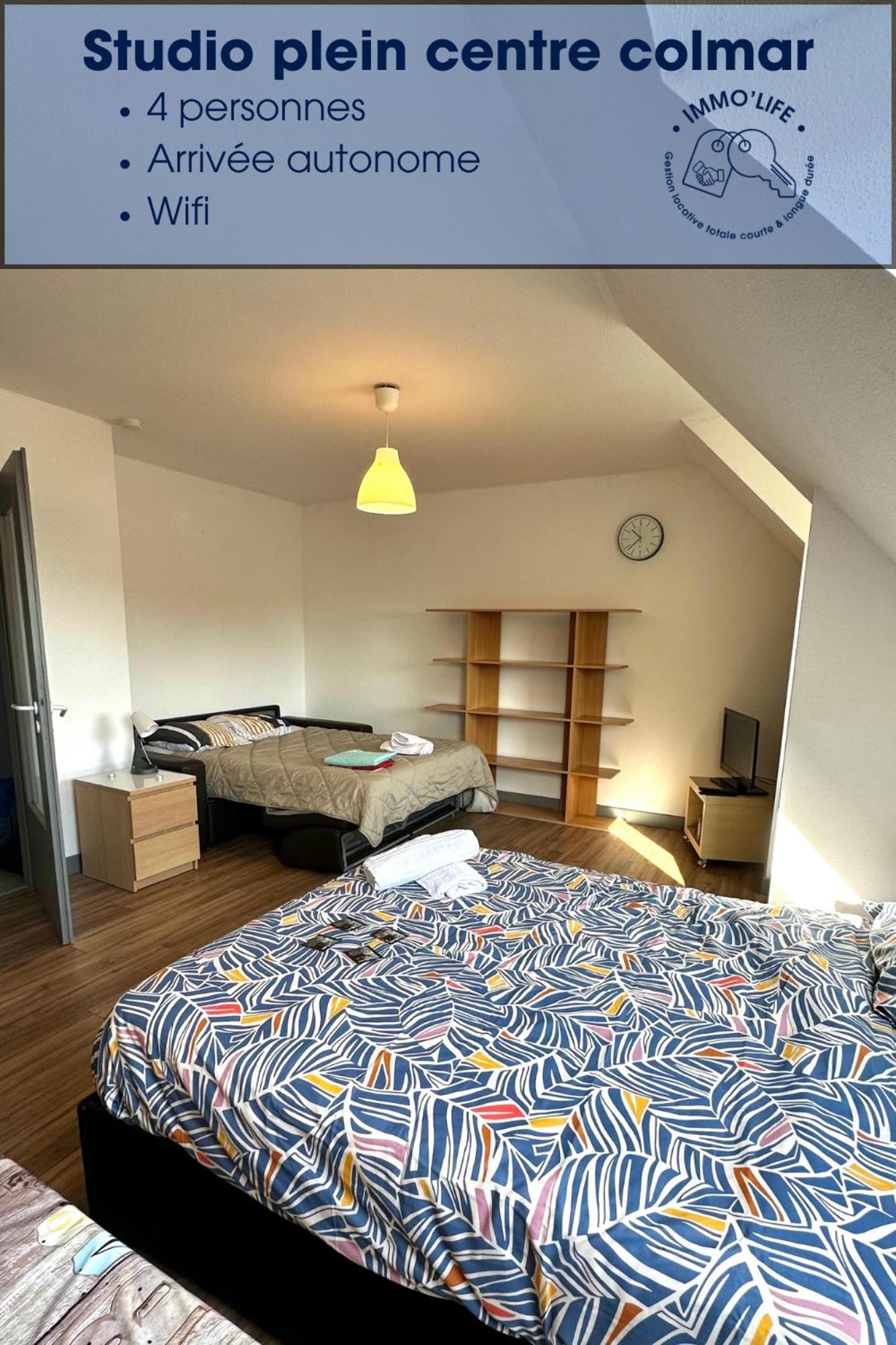 Appartement 4 Personnes En Plein Centre De 콜마 외부 사진